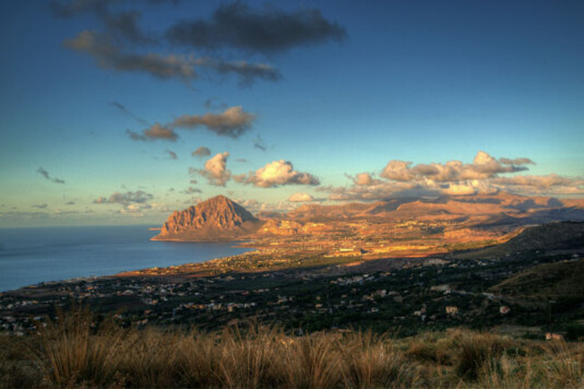 Sizilien - Erice- Landschaft Sizilien
