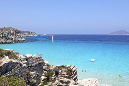 West-Sizilien Landschaft Sizilien